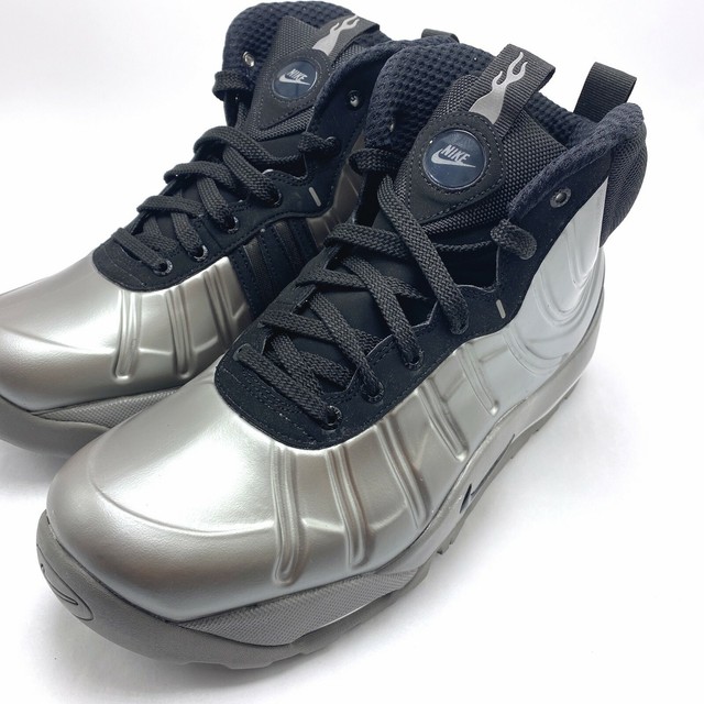 Nike Air Bakin' Posite Men's Shoes Metallic Pewter/Black-Silver 618056-002 | eBay