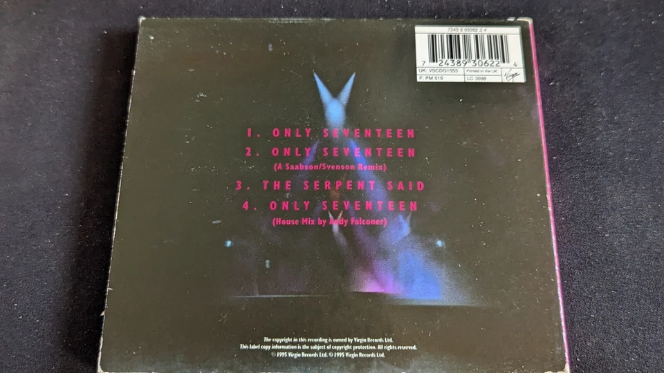 Strictly Inc. – Only Seventeen - Cd single Foto 4 de 4