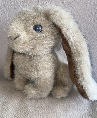 1988 Applause Brown Bunny Rabbit Long Lop Eared Stuffed Plush Animal ...