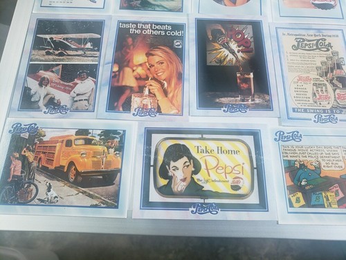 Dart Pepsi Cola Trading Cards Mixed Set of 42 Vintage 1945 - Picture 4 of 10