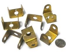 7pc Vintage TRADESHIP Japan 1/24 1/32 Slot Car FT 26D MOTOR MOUNTING BRACKET 166