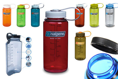 NALGENE Everyday Trinkflasche 0,5 L BPA frei Weithals Wasser Sport Flasche NEU