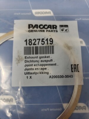 OEM PACCAR GASKET-EXHAUST FLEX TURBO 1827519 | eBay