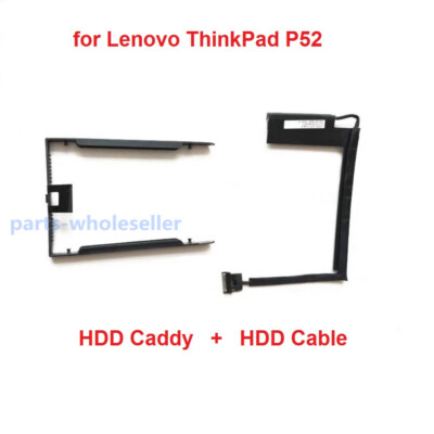 2.5 HDD SSD Hard Drive Caddy Tray Cable Connector for Lenovo ThinkPad P52 EP520