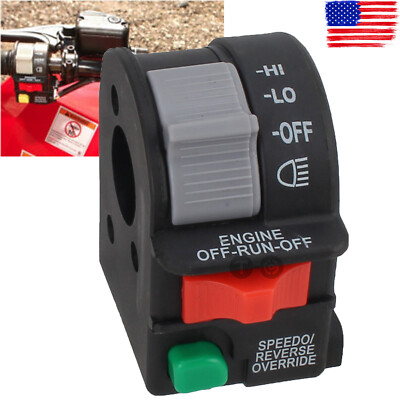 Left Handlebar Headlight On/Off Switch for Polaris Sportsman 335 400 ...