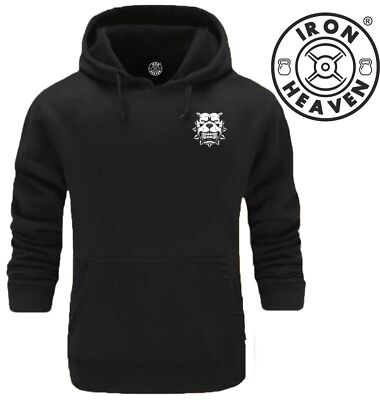Pitbull Hoodie Small Gym Kleidung Bodybuilding Training Workout Übung MMA Top