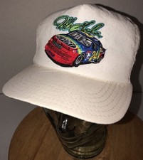 Vintage JEFF GORDON Early 90s USA Made Hat Cap Snapback Dupont #24 Chevy Lumina