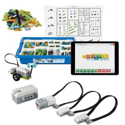 For Wedo 2.0 DIY Programed Robot 45300 Electronic Bricks Power Function DIY Kit