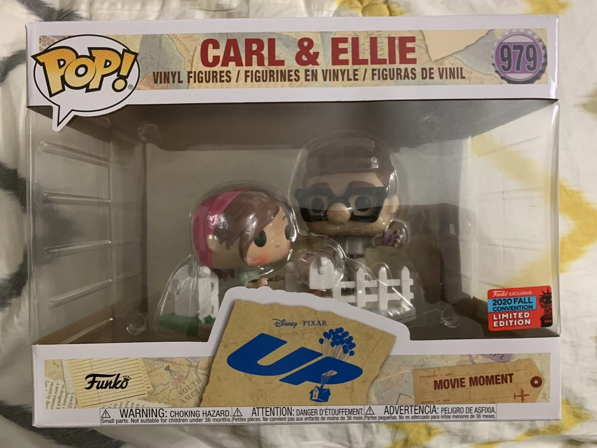 Funko POP! Movie Moments Disney Pixar's UP Carl and Ellie 979 NYCC 2020  Shared Exclusive