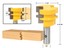 Yonico 15336 3-Piece Joinery Router Bit Set - 1/2 Inch Shank, Carbide Tipped 9 thumbnail image