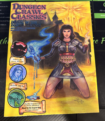 Bride of the Black Manse #82 1st printing DCC Goodman Games dungeon crawl
