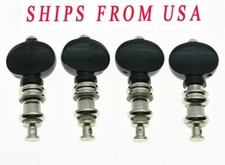 KAISH 4pcs Nickel Precision Ukulele Tuners Tuning Keys Pegs Machine Head