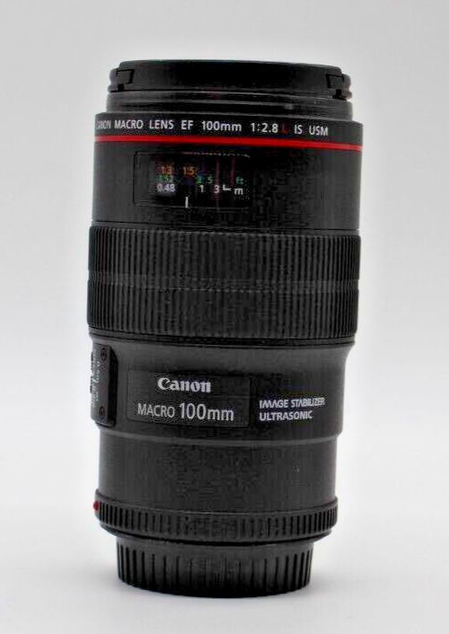 Canon EF 100mm F2.8 L IS USM Macro Lens EF Mount From Japan