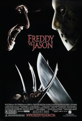 FREDDY VS JASON Movie Poster Horror Nightmare Elm Street Friday the 13th 12x18