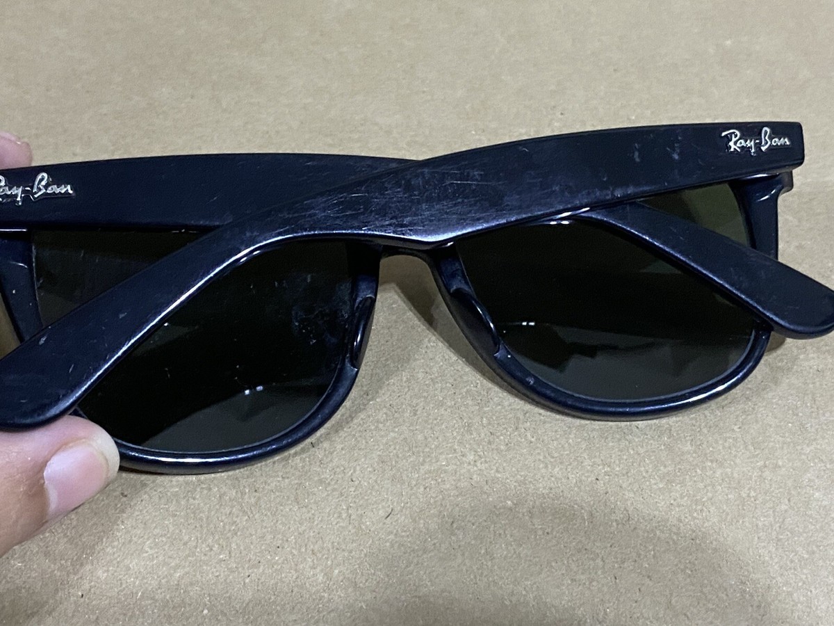 Vintage Ray-Ban L1724 Wayfarer II B&L Black Sunglasses Xnas | eBay