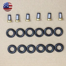 Fuel injector Rebuild O-Rings Filters kit for BMW 320i 325i 325xi 525i 2001-05