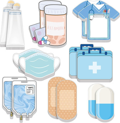 16 Pack Mini Funny Nurse Sticky Notes Nursing Student Essentials School Nurse Gi
