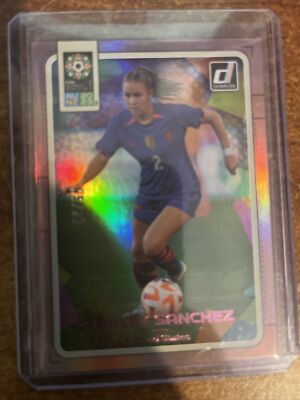 Ashley Sanchez 2023 Donruss FIFA Women's World Cup Soccer Card #223 PINK 5/23 SP