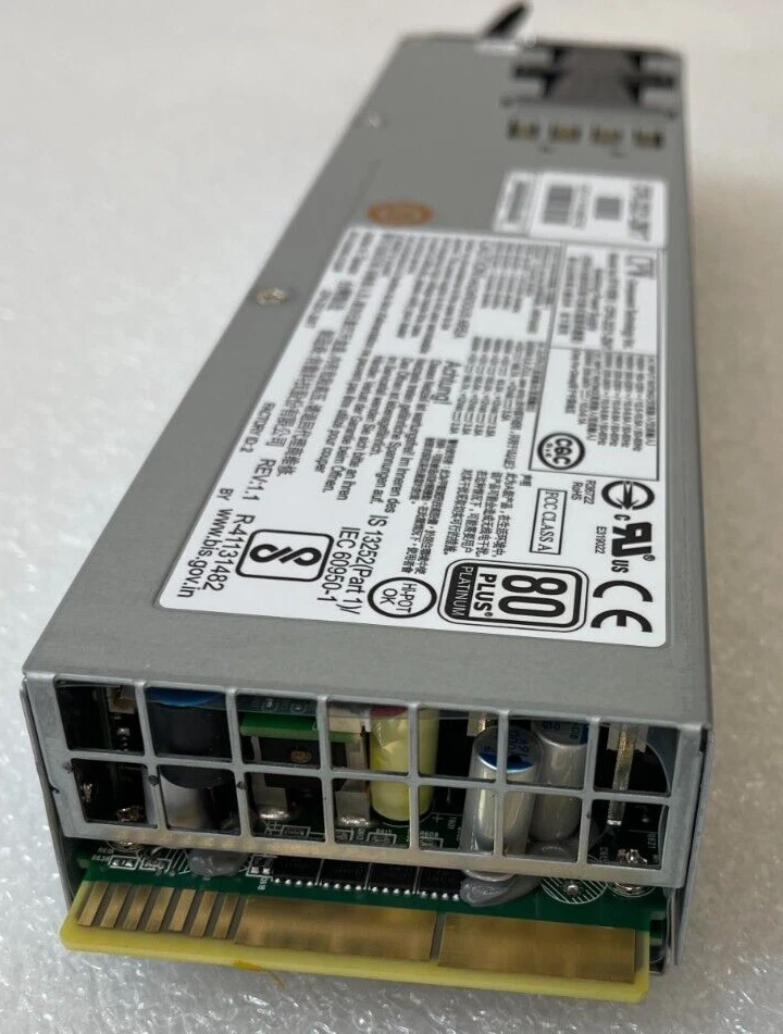 IBM / CPW 02YC415 CPR-2021-2M17 2000 Watt 2000W Power Supply V7000 Gen3 9848-AF7 - Image 3 of 3