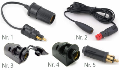 12 Volt Stecksystem Stecker 12Volt 12-Volt Adapter Steckverbindung Auto ...