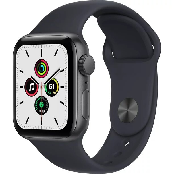 Apple Watch SE 40mm Space Gray Aluminum Case with Black Apple Watch SE 40mm Space Gray Aluminum Case with Black