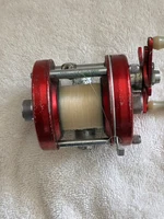 Abu Garcia Ambassadeur 5500 Vintage Baitcasting Reel Red, Made in Sweden 791001