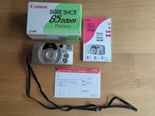 Canon Sure Shot 85 Zoom 35mm Point Shoot Camera Untested - Powers On