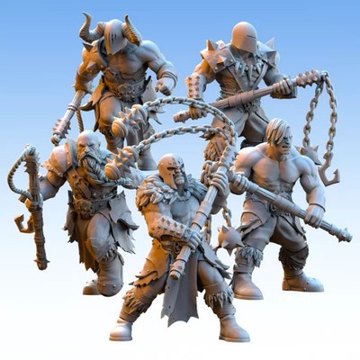 The Beholder   Realms of Mayhem   Barbares Dépouilleurs   3D Gedruckt