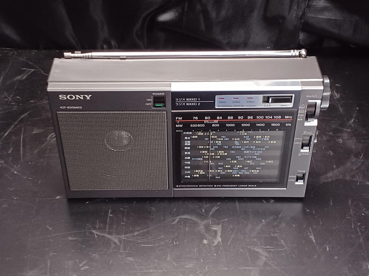 SONY FM/AM/Radio NIKKEI Portable Radio ICF-EX5MK2 USED from Japan