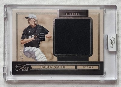 2025 Panini Three And Two Prospect Swatches Hagen Smith /49 - CHICAGO WHITE SOX