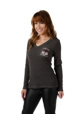 Ladies Long Sleeve Live Fast, Die Last Shirt - USA Made - 7294