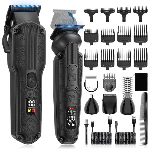 Professional Hair Clipper for Men Hair Cutting Kit Men's Beard Trimmer Hair T...