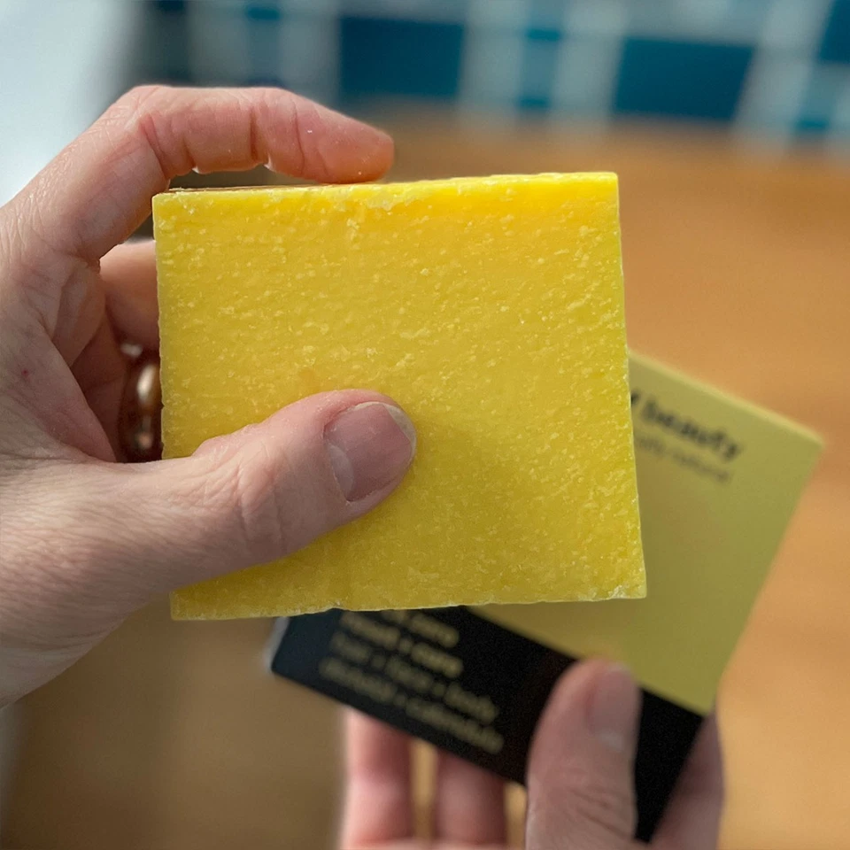 feste Dusch-, Gesichts- und Haarseife block Zero-004 – 100g - therefore beauty - Bild 3 von 4