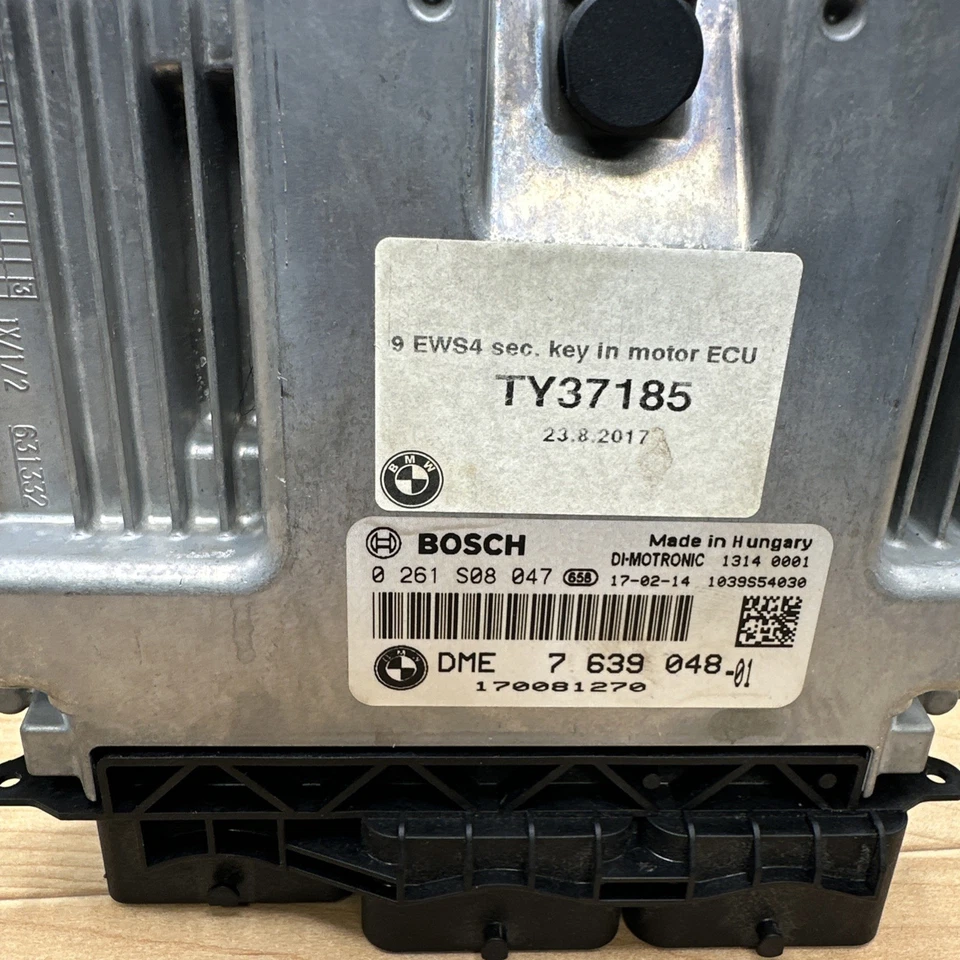 2010-2013 Mini Cooper Countryman Turbo DME PCM ECM ECU 7 639 048 原始设备制造商 — 第 2/3 张图片