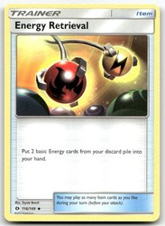 Energy Retrieval 116/149 Sun & Moon Base Set
