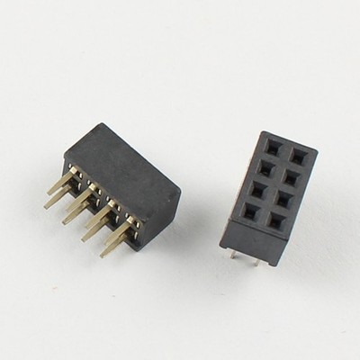 5Pcs 2mm 2.0mm Pitch 2x4 Pin 8 Pin Female Dual Row Straight Pin Header Strip