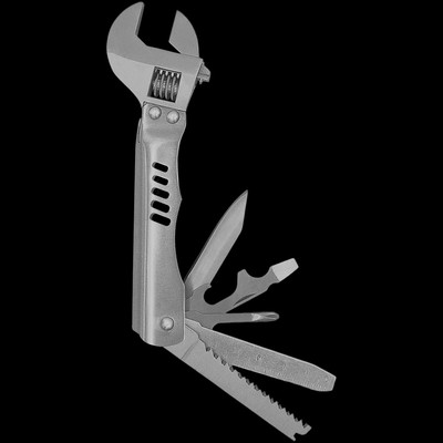 Zenport MFT106 8-Function Wrench Multi-Tool w/ Carrying Case, Silver - 10 Pack