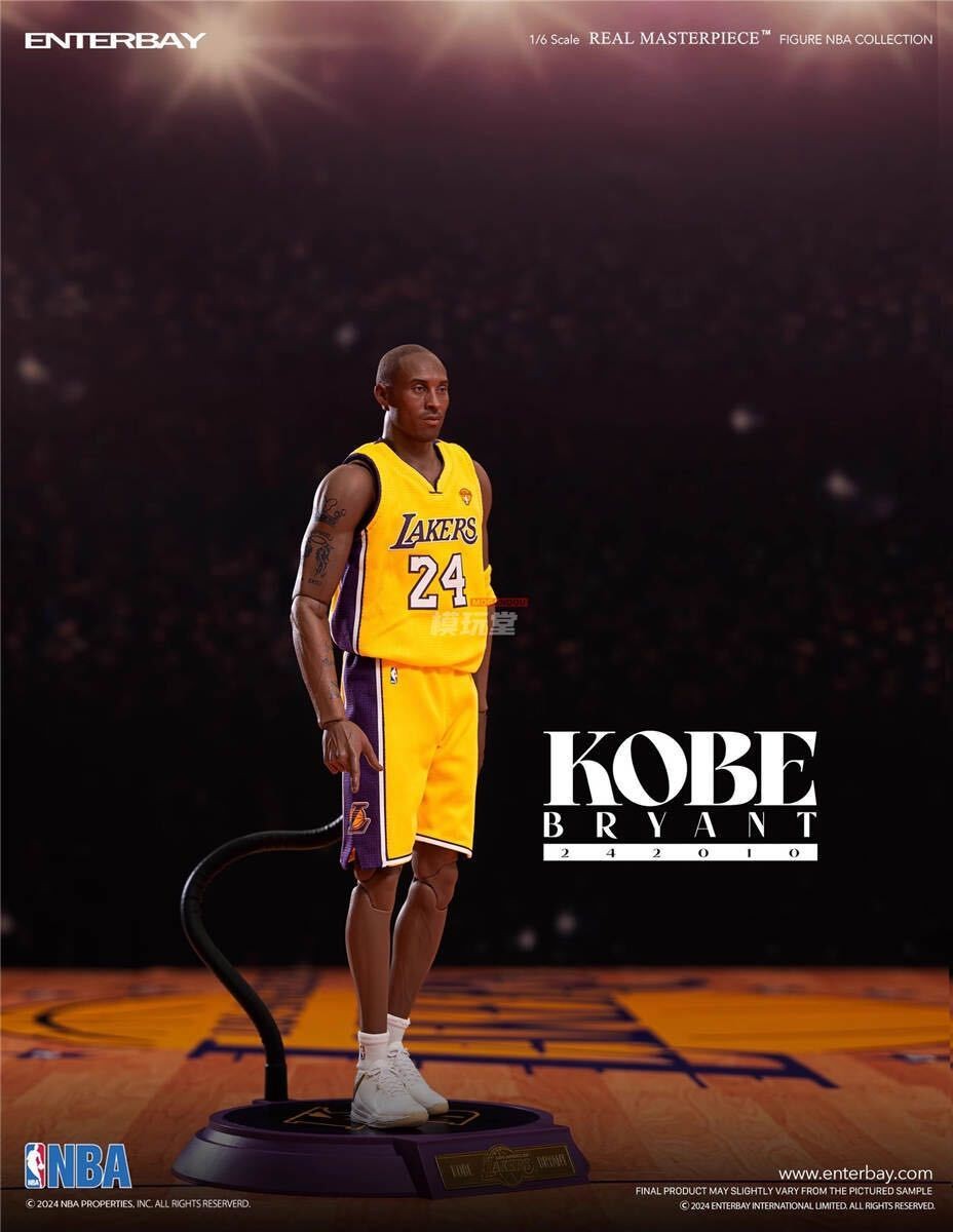 ENTERBAY 1/6 NBA Series Kobe Bryant 242010 Limited Edition Kobe