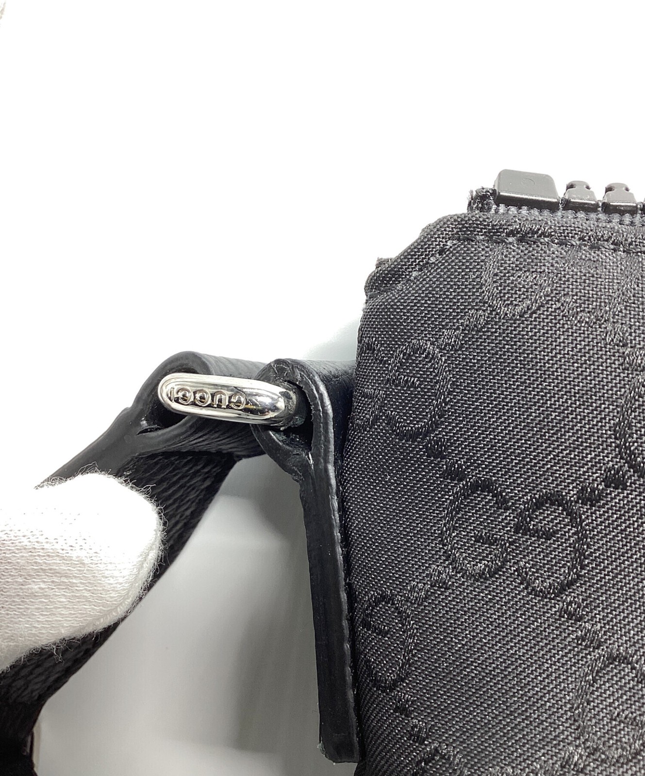 GUCCI GG Supreme Shoulder Bag Italy Coated Canvas Model 449184 SN2579 thumbnail 13