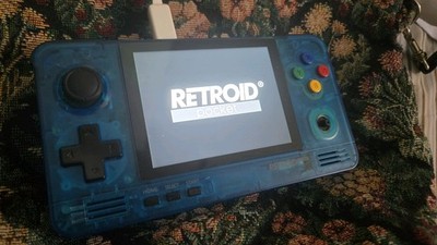 retroid pocket 2 translucent transparent blue