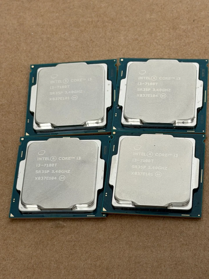 Intel SR35P Core i3-7100T 3.40GHz LGA1151 Dual-Core CPU Processor. - Image 4 of 4