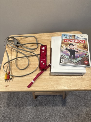 Nintendo Wii U White Console With Monopoly UNTESTED | eBay