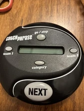 Hasbro Catch Phrase Handheld Electronic Game Black B7389 2016 Tested Works 