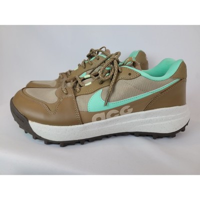 Nike ACG Lowcate Limestone Brown Green Glow Driftwood White DX2256-200 sz 9 Men