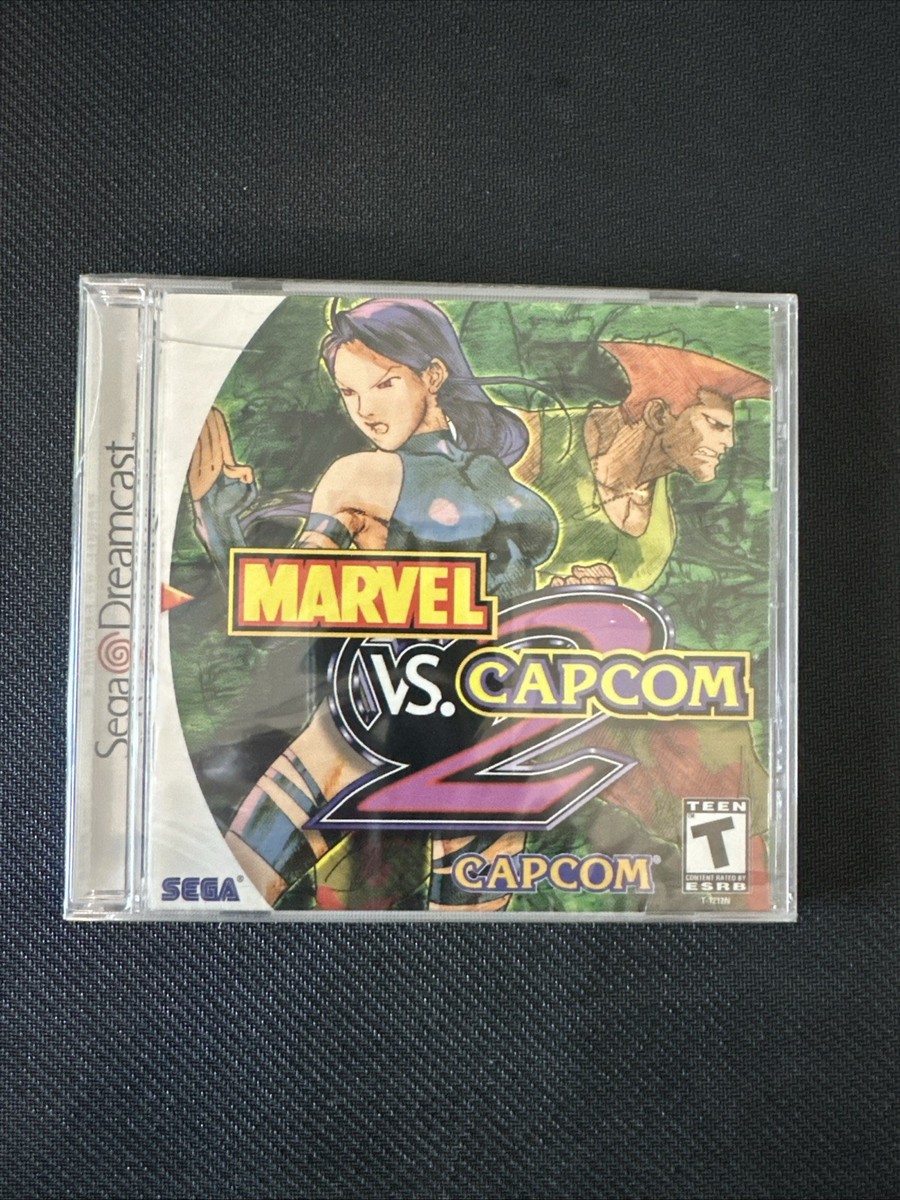 Marvel vs capcom 2 Dreamcast spin et reg card - Jeux vidéo