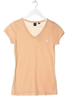 G-STAR RAW T-shirt col en V Dames Haut T EU 36 rose chair-blanc cassé - Photo 1/4
