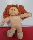 Vintage Cabbage Patch Doll Coleco SIGNED ORANGE HAIR PIGTAILS /GREEN EYES TOOTH