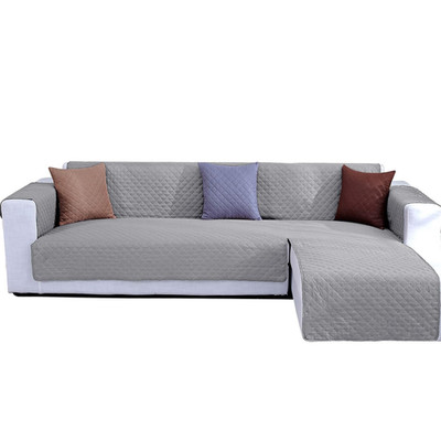 Jiabolang Double Side L Shape Couch Cover Sectional Sofa Covers Set Chaise