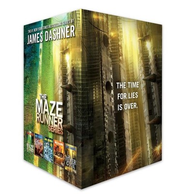 The Maze Runner Series Complete Collection Boxed Set (5-Book) by James Dashner (