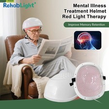 Near-Infrared Photobiomodulation Helmet 280 LEDs 1070nm for Memory Brain Health